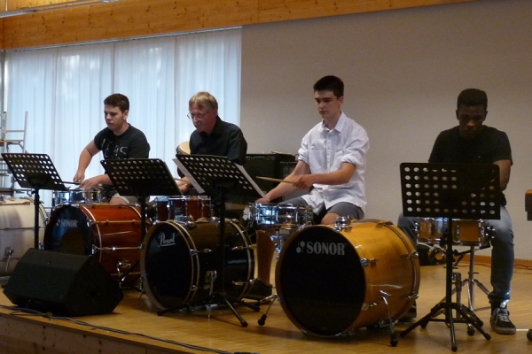 Schlagzeugensemble der Musikschule Bensheim