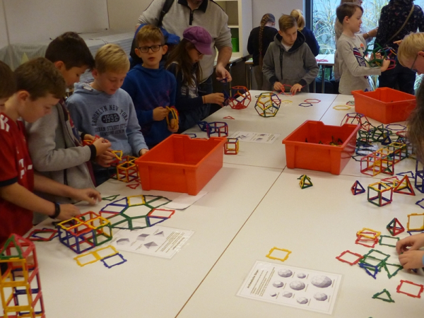 Baustation in der Ausstellung