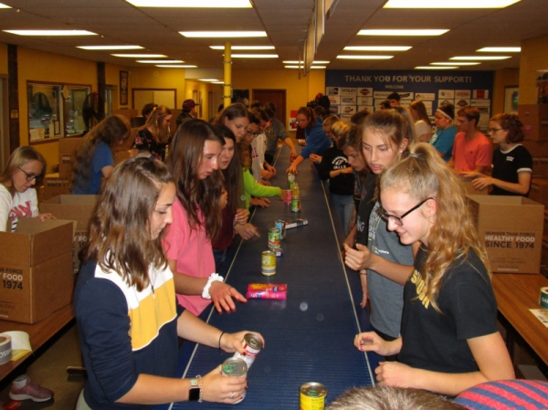 Hilfseinsatz bei der Hunger Task Force