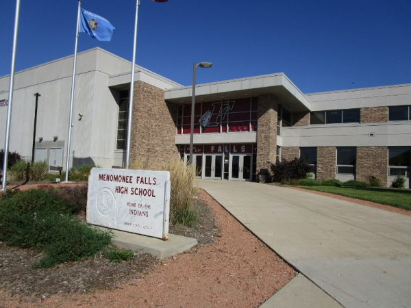 die Partnerschule in Menomonee Falls