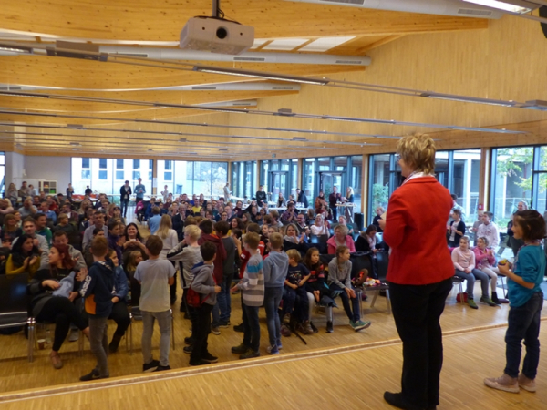 Siegerehrung zum Schätzspiel