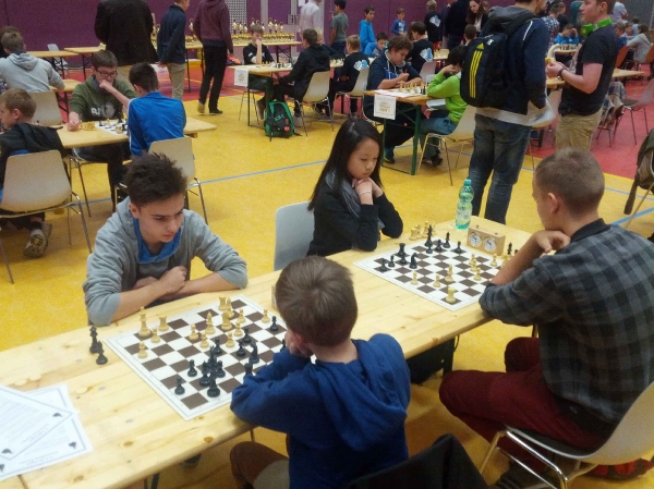 AKG-Schulmannschaft beim Hessenpokal im Schach_3