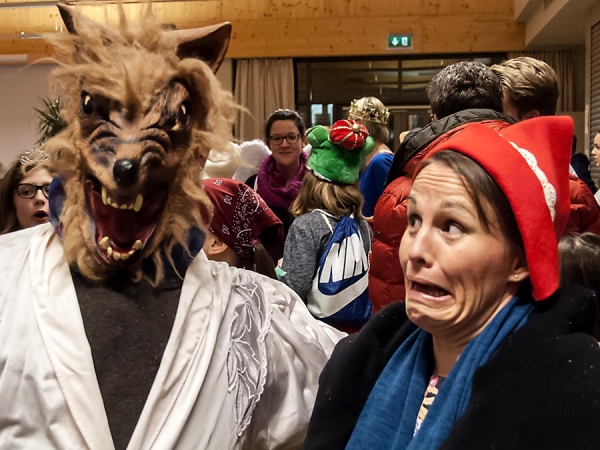 Rotkäppchen und der böse Wolf