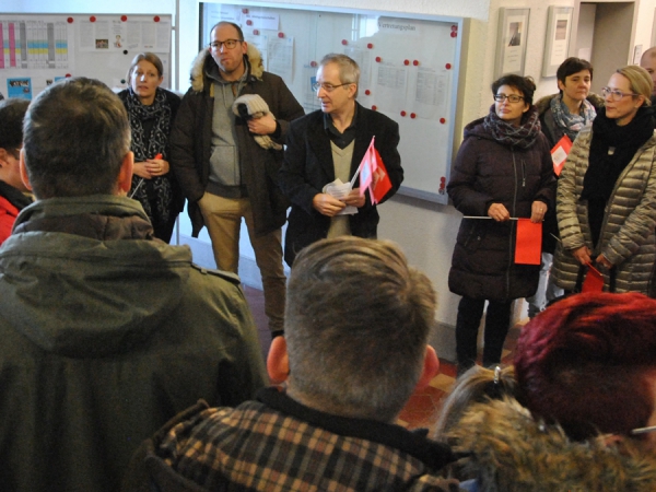 Tour durch das Schulhaus