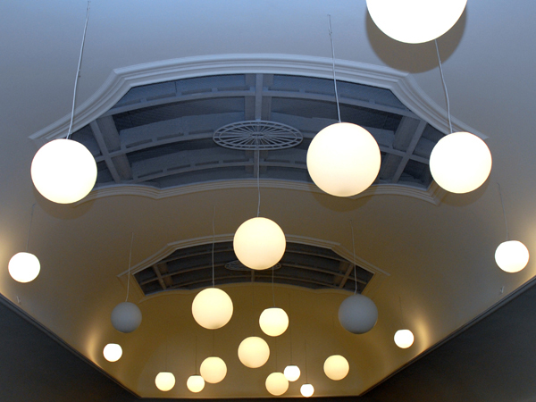 Decke des Blauen Saals (Konzertsaal)