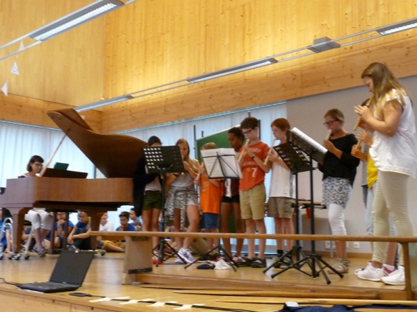 Vorspiel der Flötenklasse