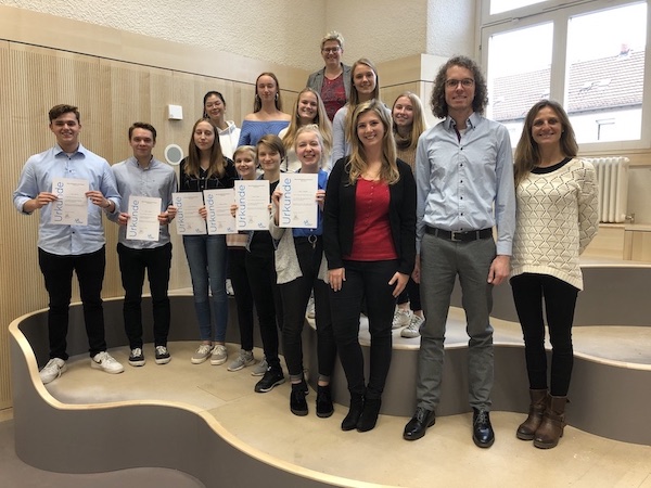 Siegerehrung des Debating Contest 2019