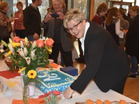 Anschnitt der Torte